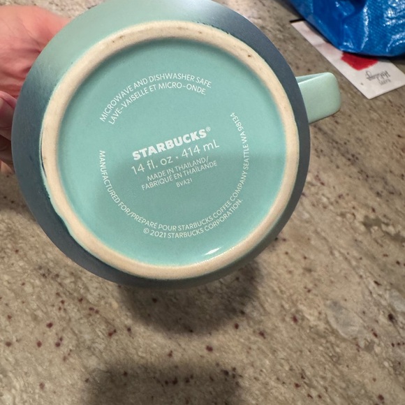 Starbucks Shimmering Aqua Mug - Picture 4 of 7